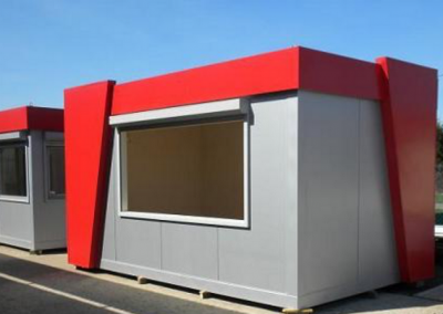 Perfect Kiosks- Coffee Kiosk Portable Bar Food Cube Modular Kitchen, Retail shop Portable kiosk catering pod 6m x 3m (20ft x 10ft)