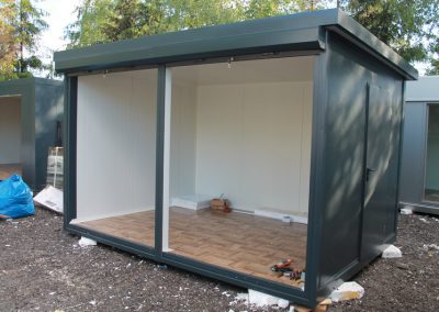 Perfect Kiosks- Retail shop Portable kiosk Portable Cabin 4,8m x 2,4m (16ft x 8ft)