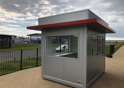 Perfect Kiosks- ticket kiosk 240cm x 220cm (8ft x 7ft3in)