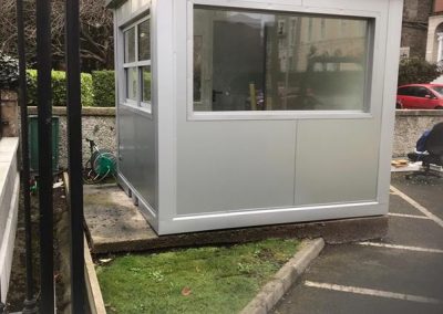 Perfect Kiosks- security kiosks 240cm x 220cm (8ft x 7ft3in)