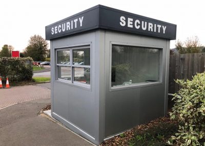 Perfect Kiosks- security kiosks 240cm x 220cm (8ft x 7ft3in)