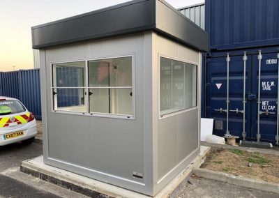 Perfect Kiosks- security kiosks 240cm x 220cm (8ft x 7ft3in)