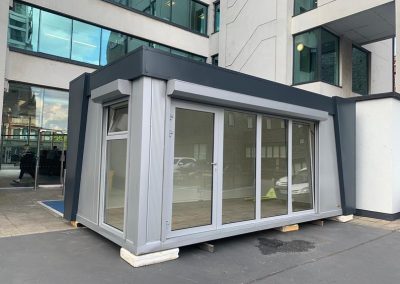 Perfect Kiosks- Portable Office, Temporary Modular Building, Portable Cabin 6m x 3m (20ft x 10ft)